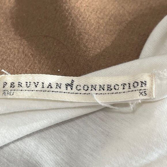 PERUVIAN CONNECTION Pima Cotton Nightgown Size X-Small - Picture 6 of 8